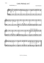 Little Melody in C For Piano